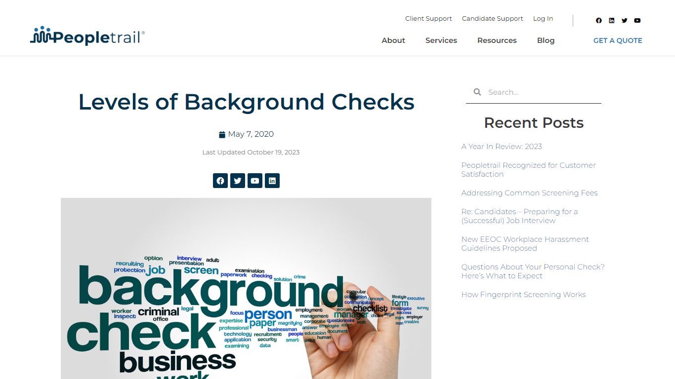 How Many Levels of Background Checks Are There? | Peopletrail